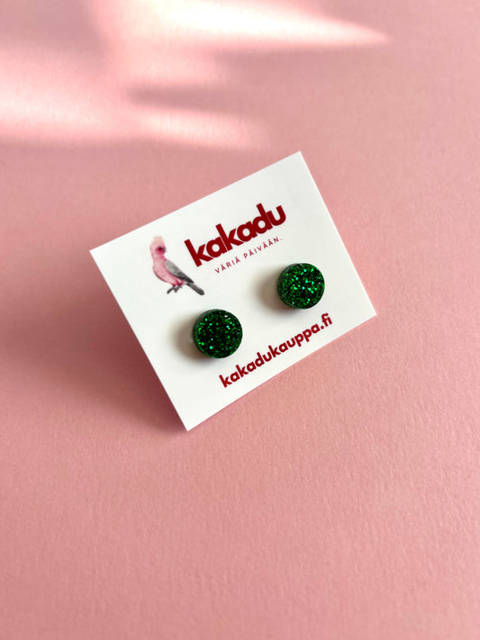 Pienet glitternapit, vihreä
