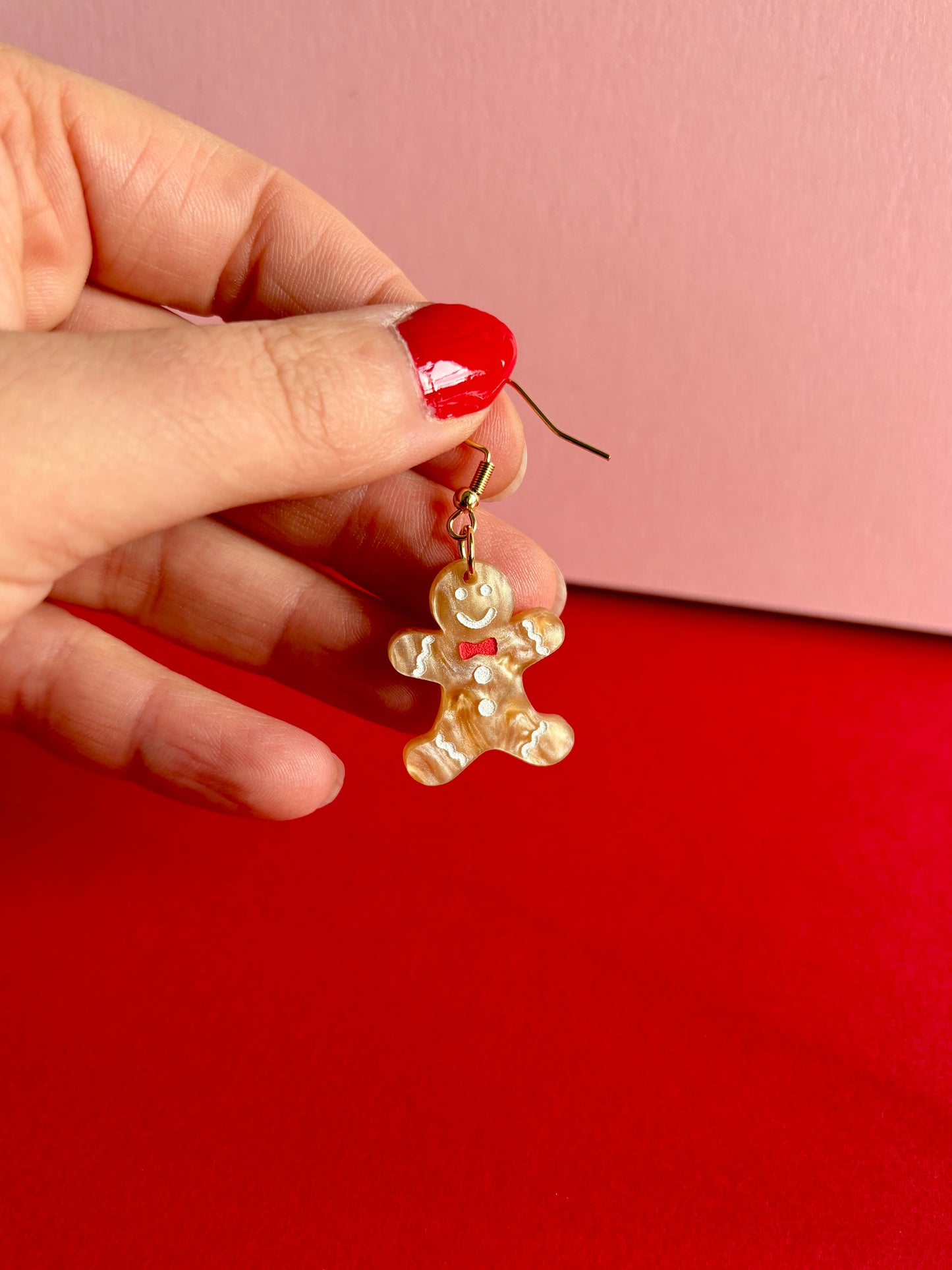 Roikkuvat Pipariukko-korvakorut