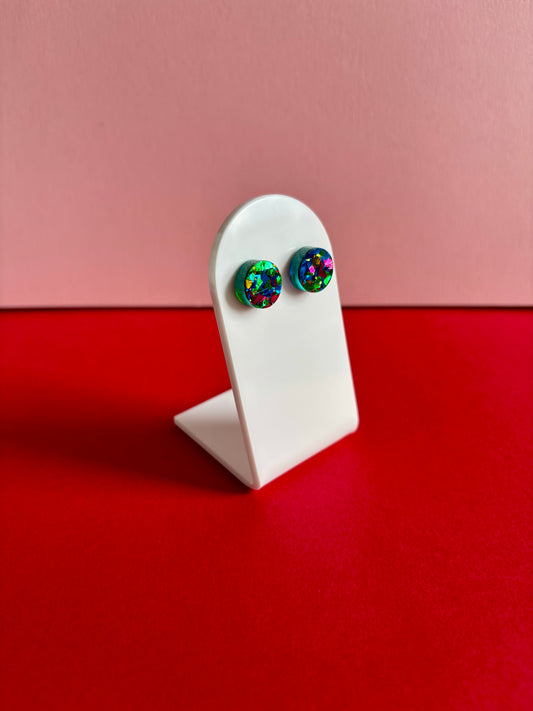 Pyöreät nappikorvakorut, sirkus