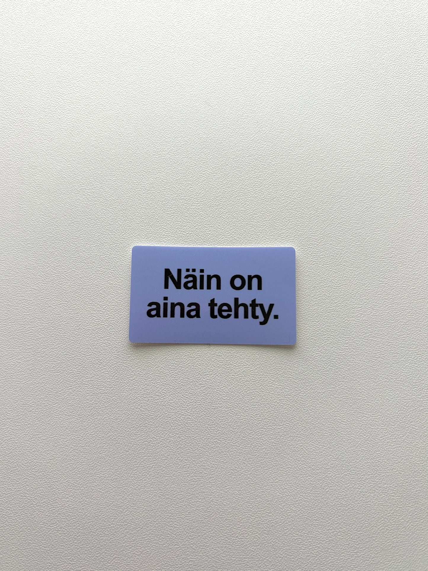 Vinyylitarra Näin on aina tehty