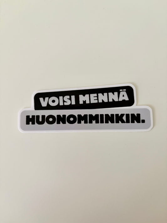 Vinyylitarra Voisi mennä huonomminkin
