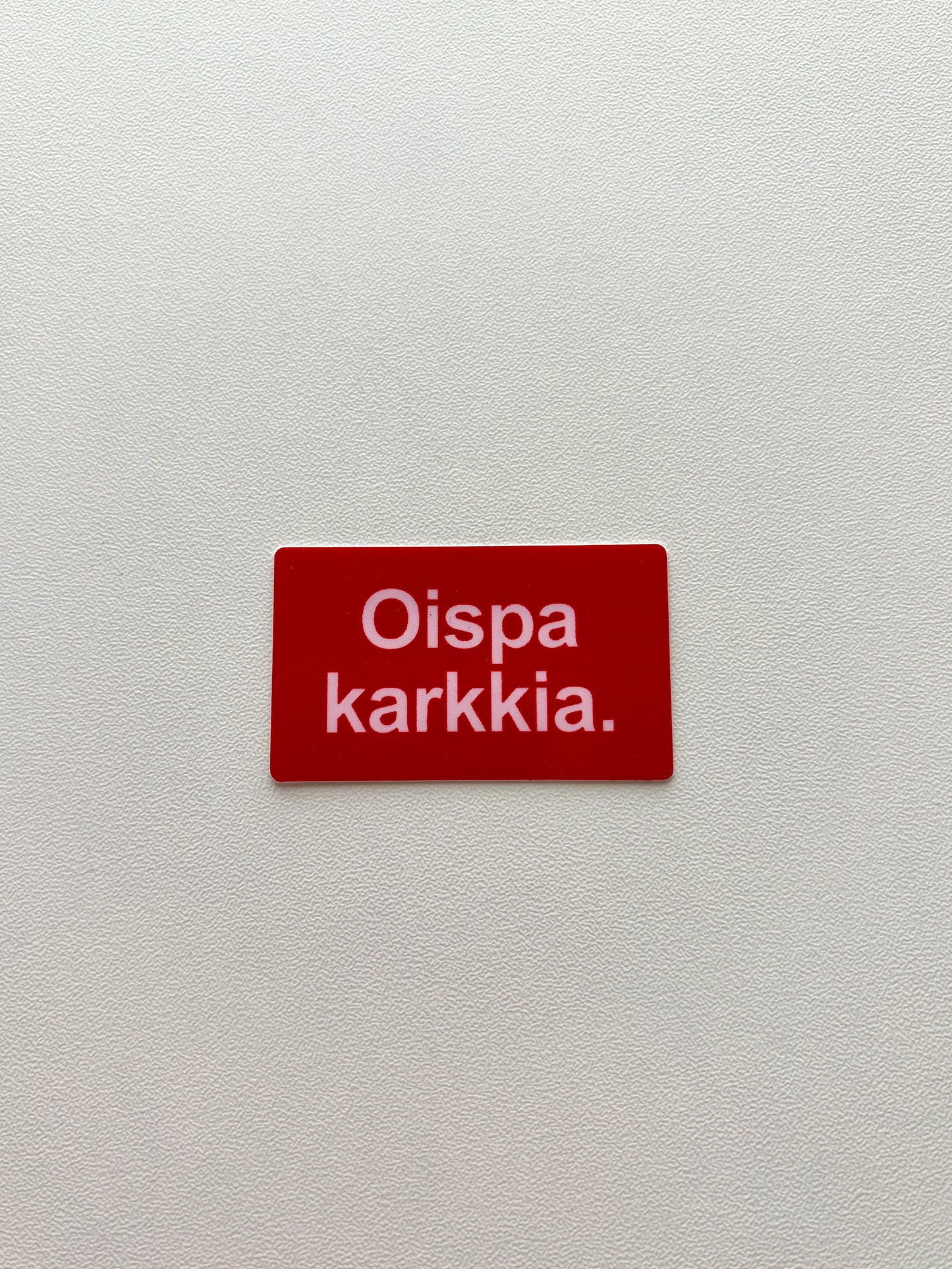 Vinyylitarra Oispa karkkia