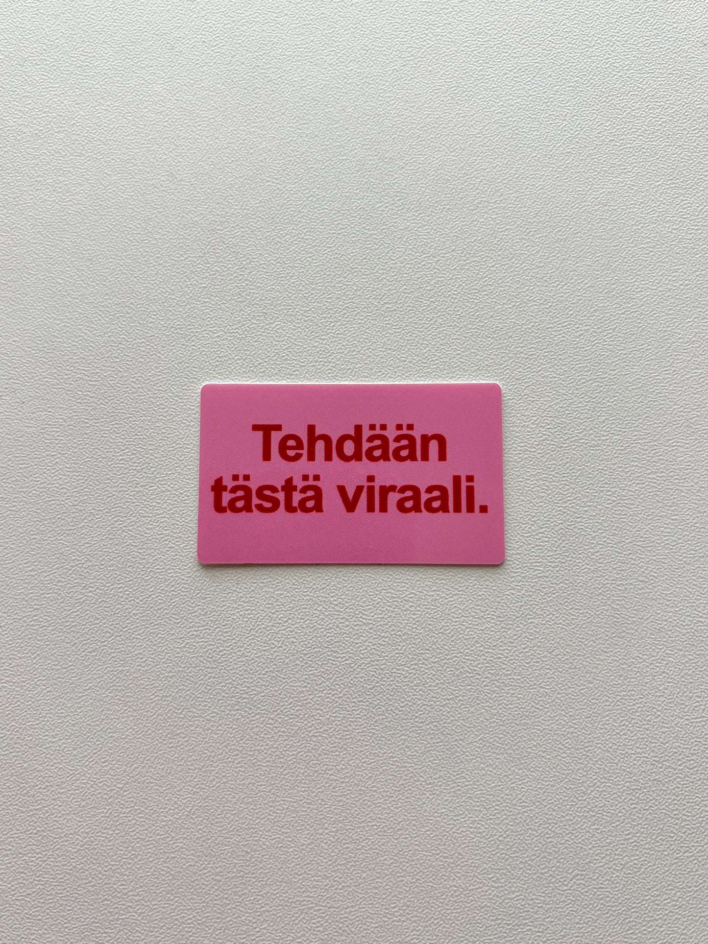 Vinyylitarra Tehdään tästä viraali