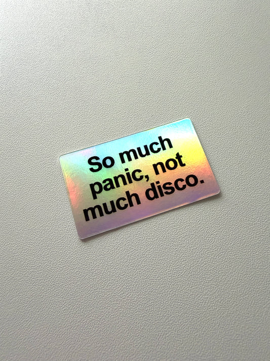 Hologrammitarra So much panic