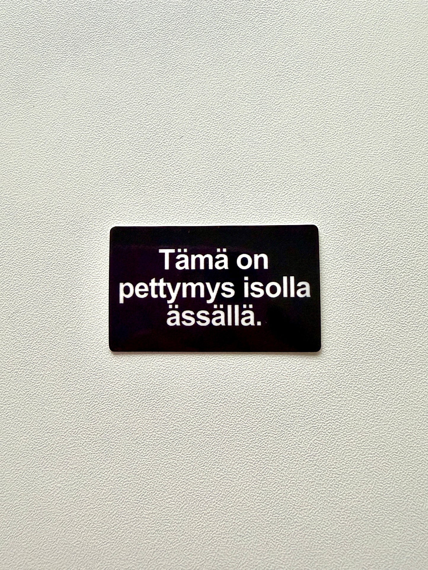 Vinyylitarra Pettymys isolla ässällä