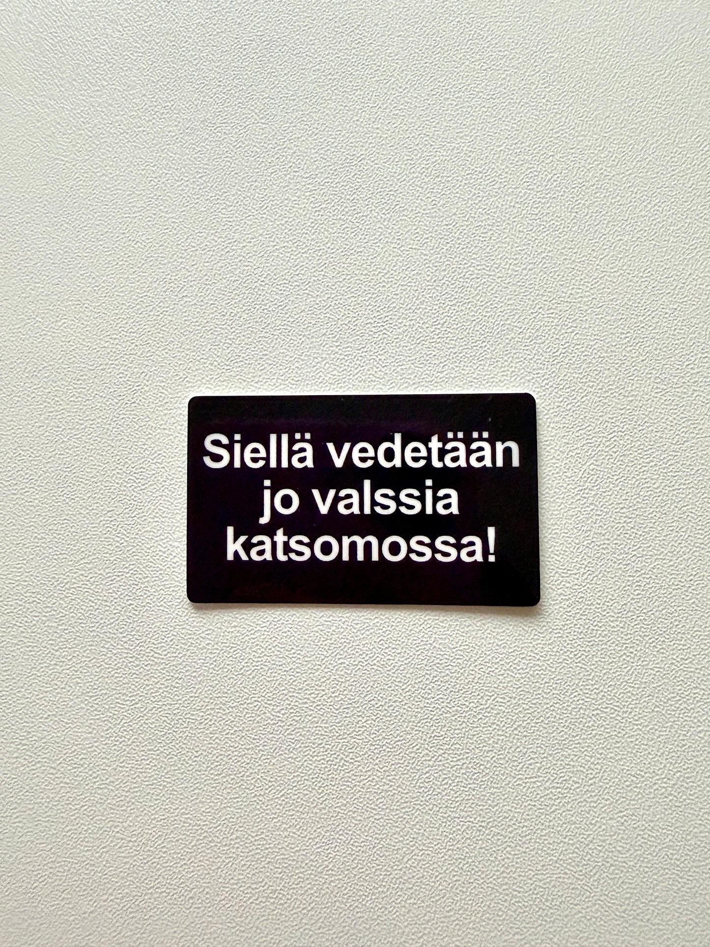 Vinyylitarra Siellä vedetään jo valssia