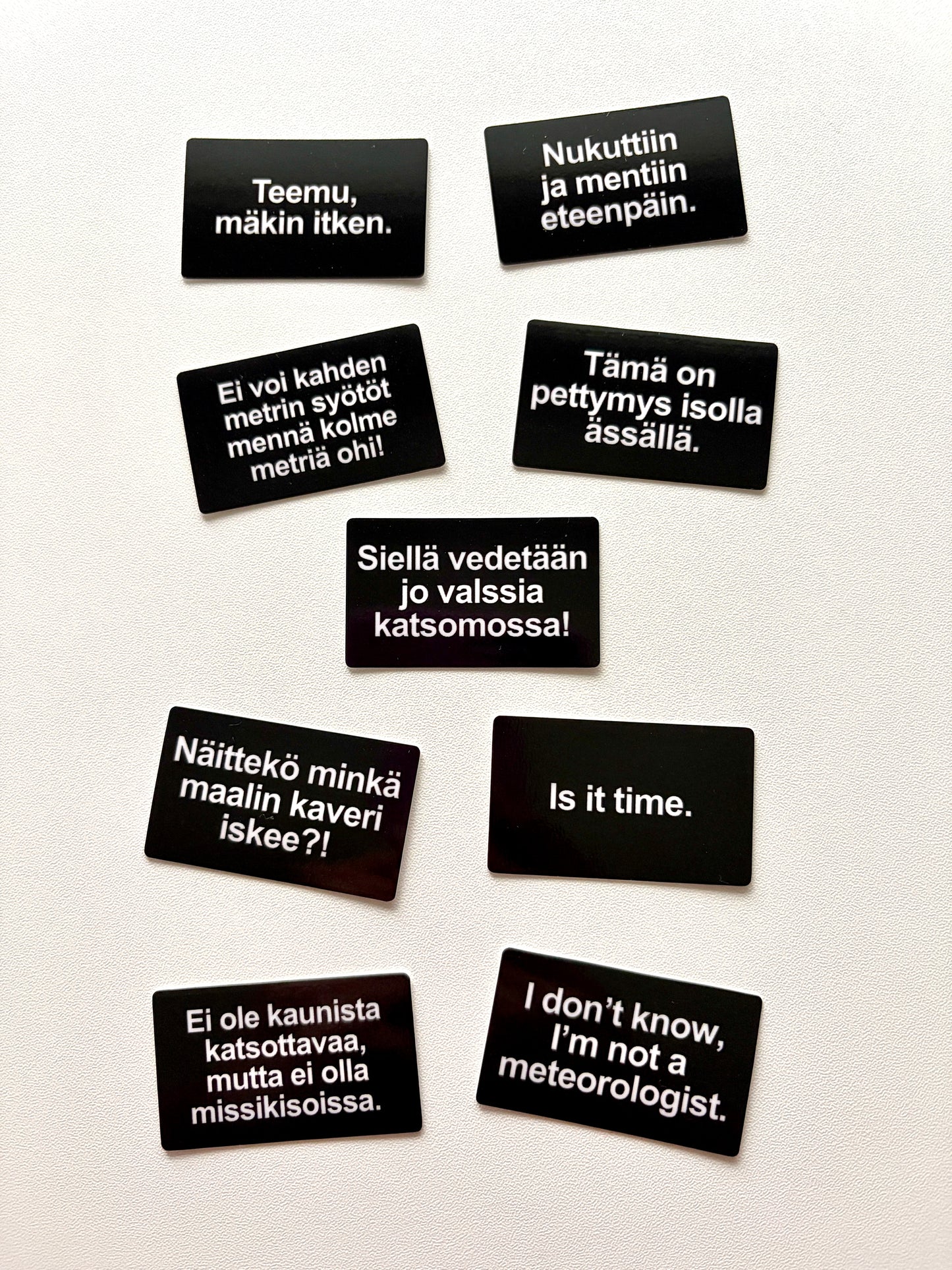Vinyylitarra Teemu, mäkin itken