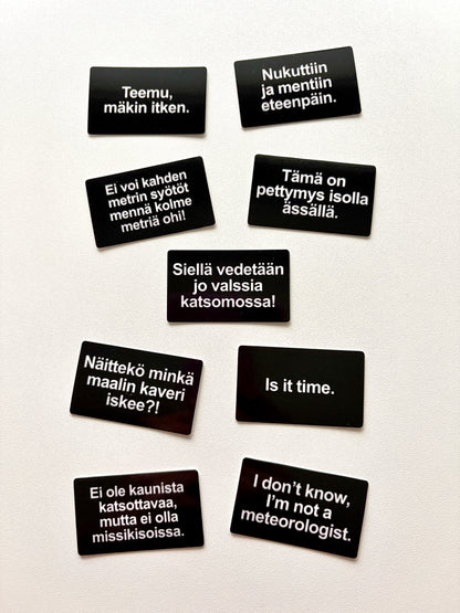 Vinyylitarra Teemu, mäkin itken