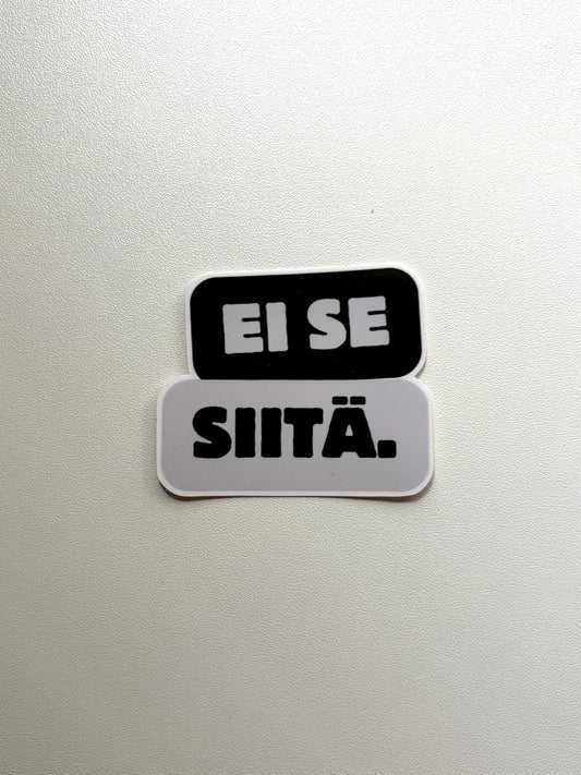 Vinyylitarra Ei se siitä, iso
