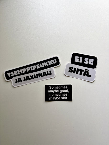 Vinyylitarra Ei se siitä, iso