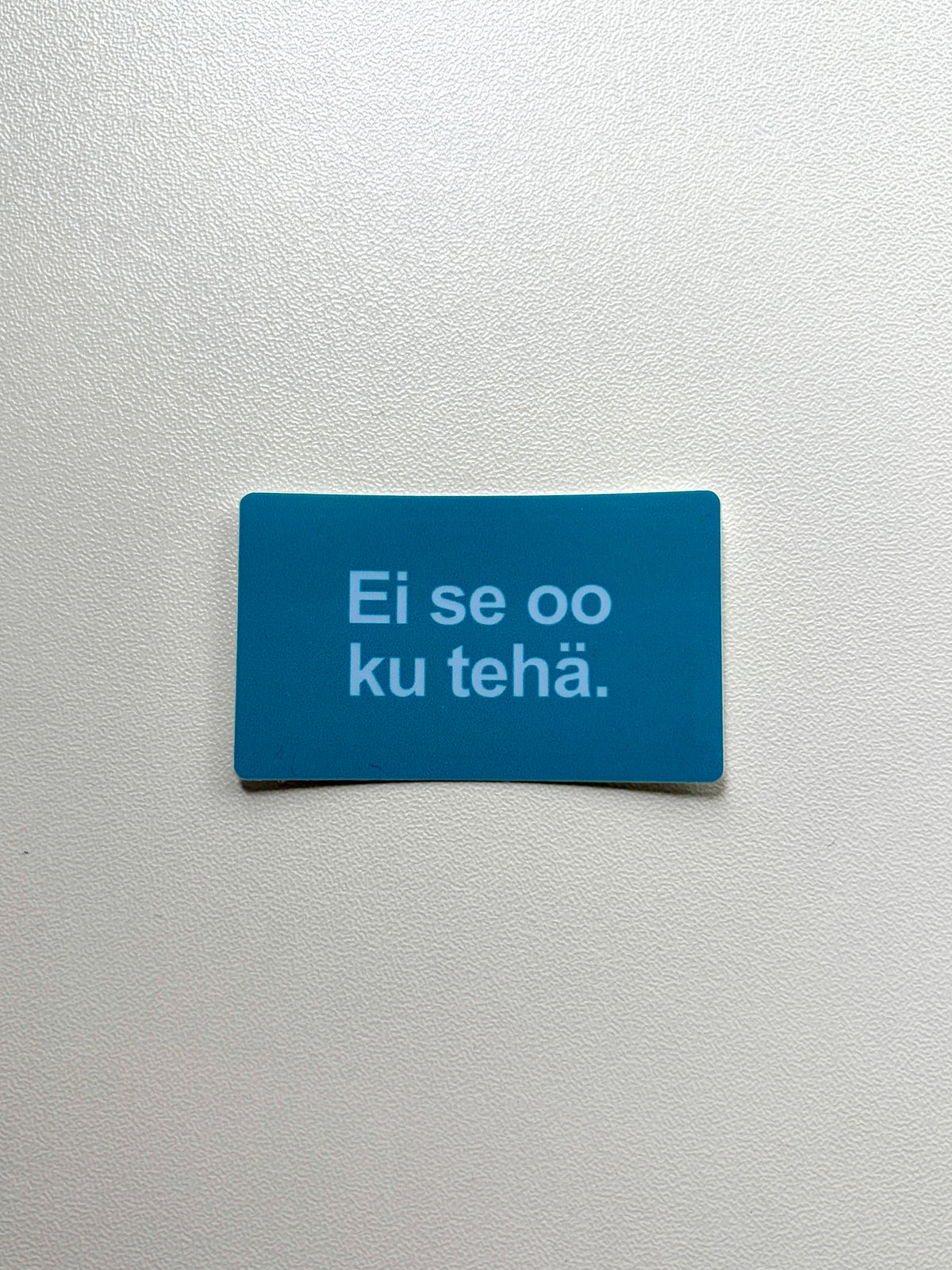 Vinyylitarra Ei se oo ku tehä