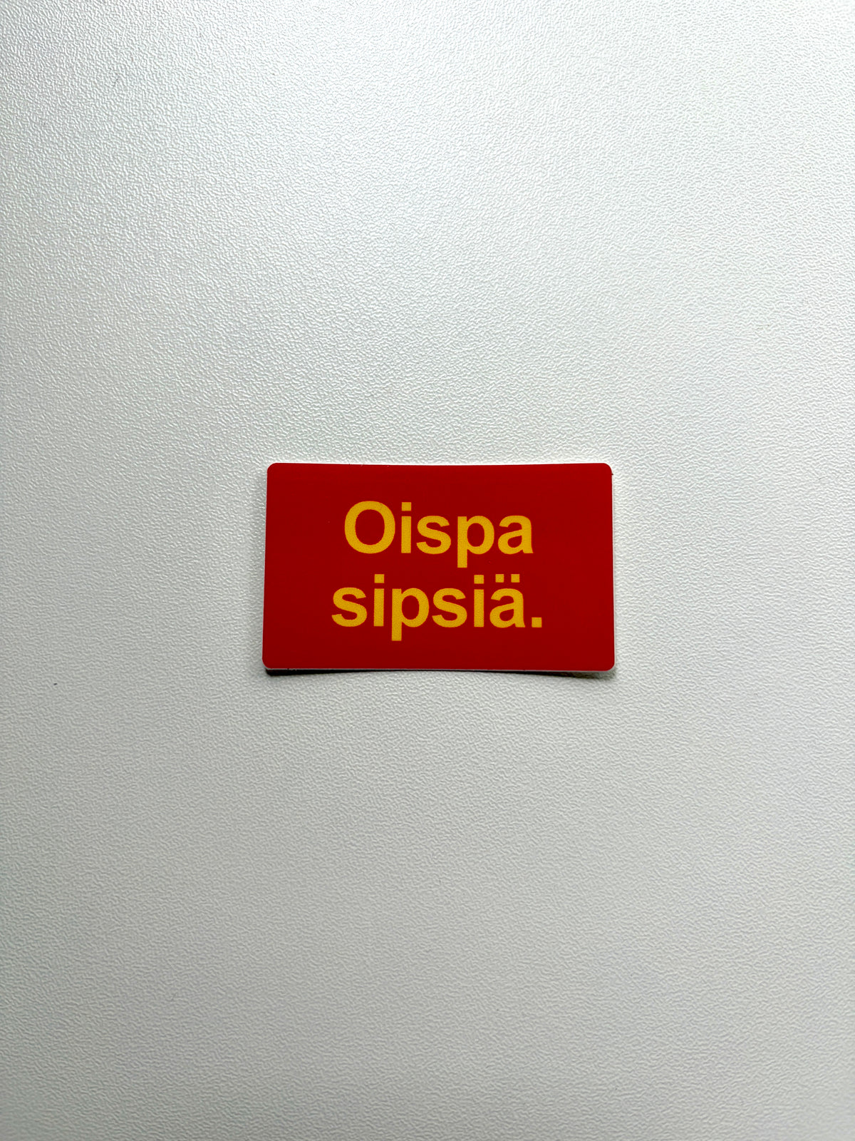 Vinyylitarra Oispa sipsiä