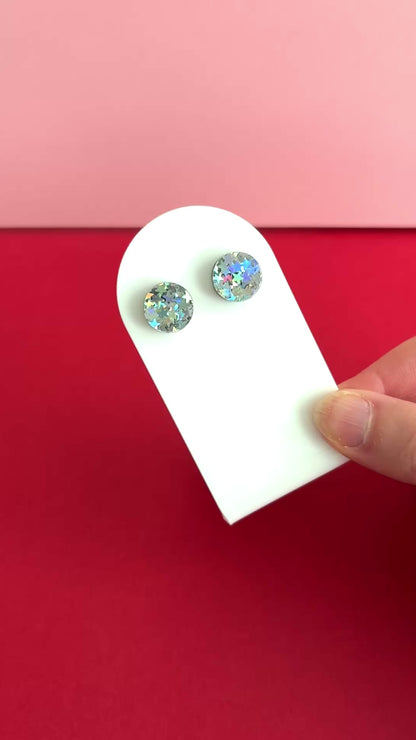 Pyöreät tähtinapit, hopea